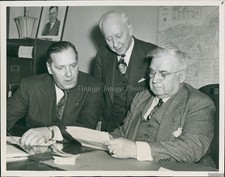 1948 David B Robertson Locomotive Firemen Alvanley Johnston Unions Photo 7x9