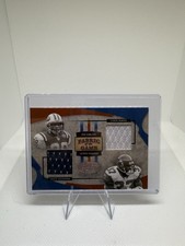 Curtis Martin Shaun Alexander /100 05 Certified Game Used Patches Jets Seahawks