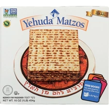 16 Ounce Fresh Matzos Kosher for Passover All Natural Jerusalem Crackers