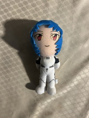 Vintage 1995 SEGA Neon Genesis Evangelion Ayanami Rei Plugsuit Anime Prize Plush