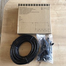 Hanging basket Irrigation Watering Kit. 20m hose, 15 Drip Valves & tap fitting.