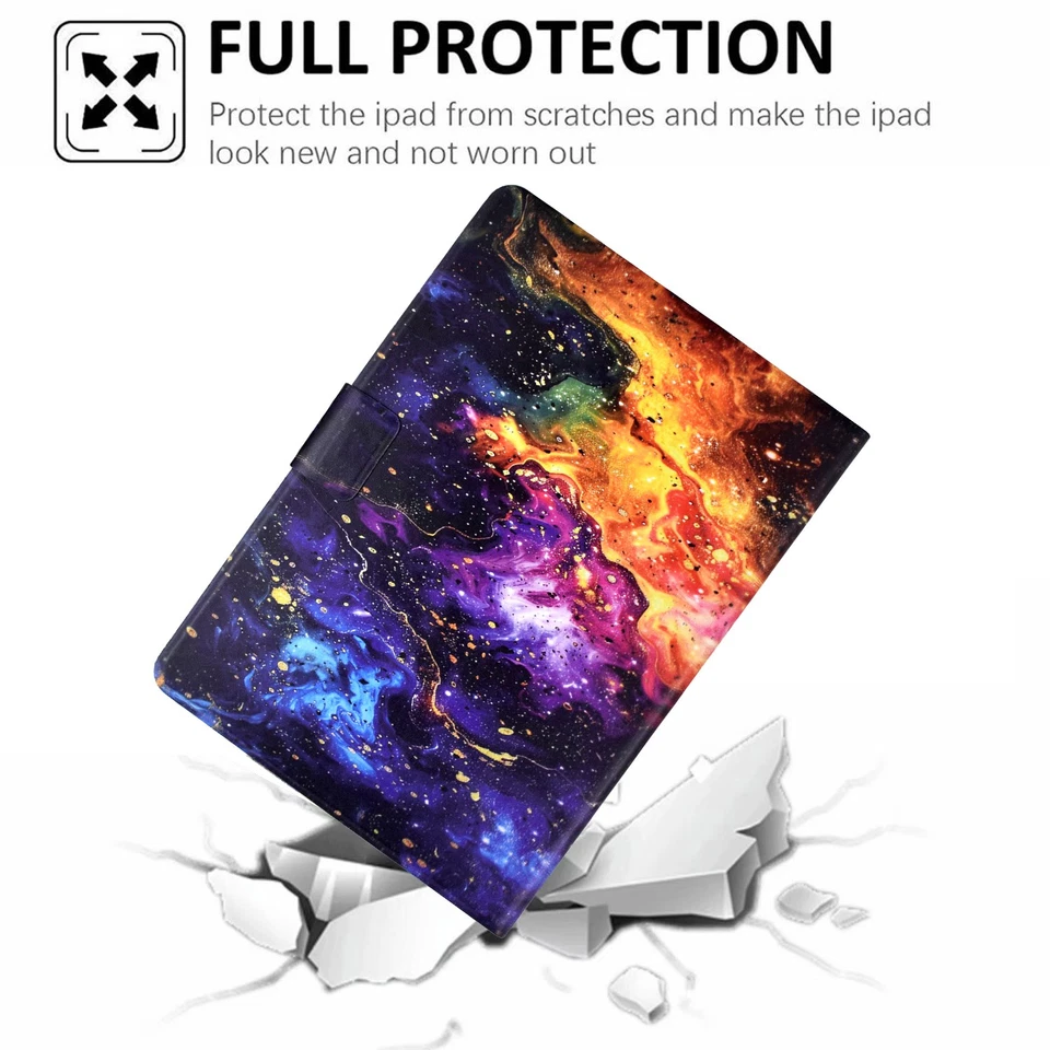 Case for iPad Mini 1 2 3 4 5 6 9.7" 8.3" A17 Pro Tablet Flip Leather Stand Cover - Image 3 of 4