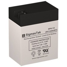 Battery for Parmak 901 Solar Powered Fence - 6V 14Ah Rechargeable by SigmasTek