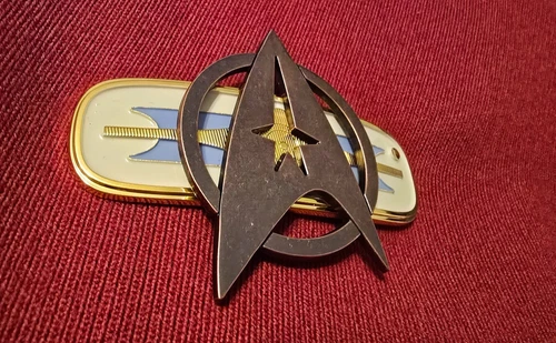 Star Trek Insignia Badge Monster Maroon Magnetic Twok N52 Magnets Strongest