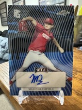 Mason Brassfield 2023 Leaf Perfect Game Top Prospect 1st RC Auto TCU
