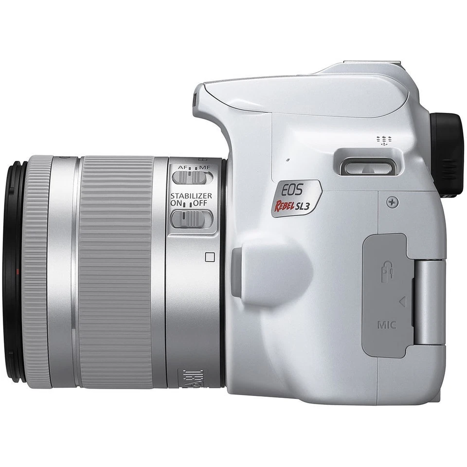 (Open Box) Canon EOS Rebel SL3 Digital SLR Camera - White (Body Only) - Image 2 of 3