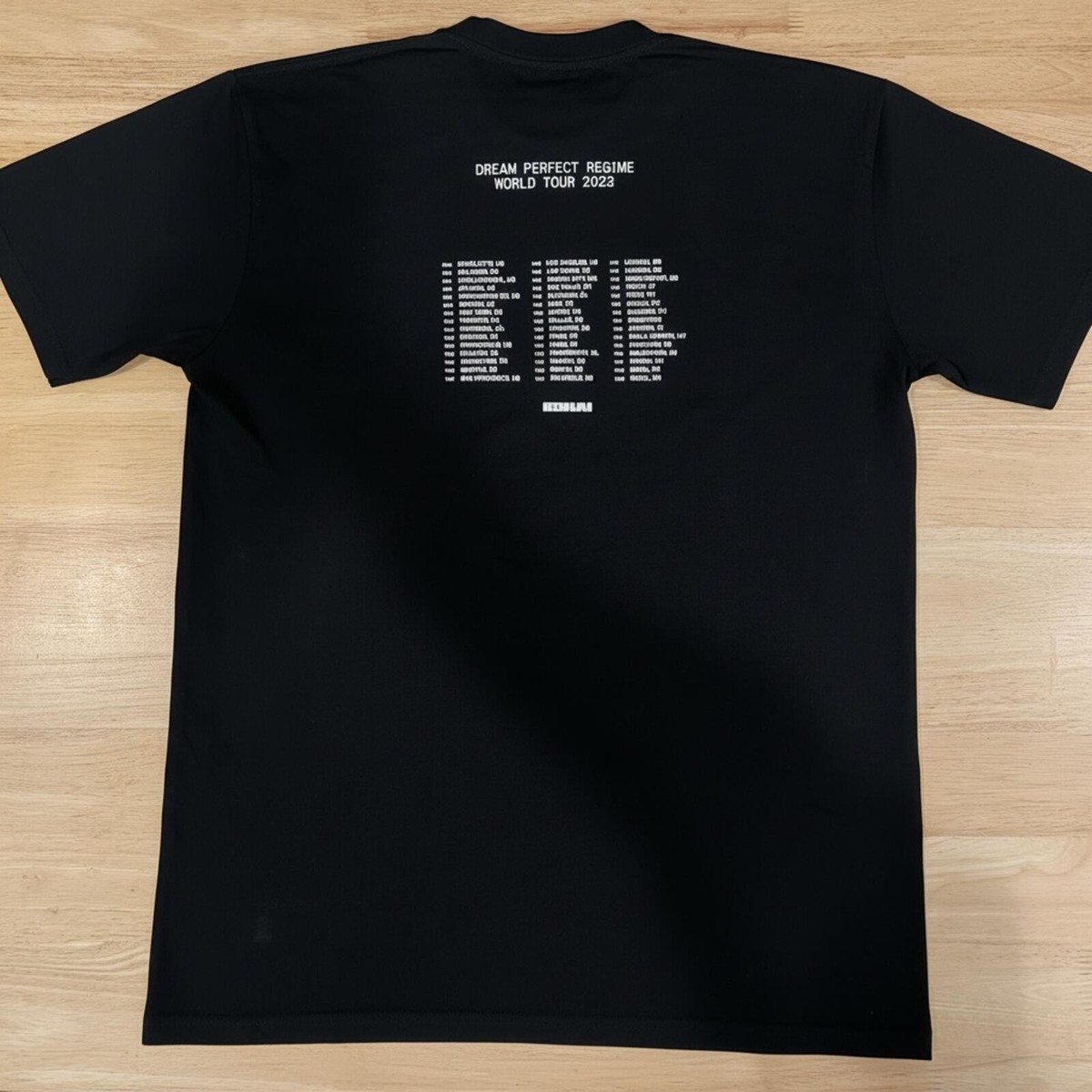 DPR Dream Perfect Regime 2022 World Tour Merch Black T-Shirt | eBay