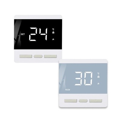 Fußbodenheizung Thermostat 25A PC + ABS Gehäuse für Elektrofolie und für Dam