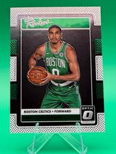 Jayson Tatum Panini 2017-18 Donruss Optic Prizm The Rookies #3 Boston Celtics