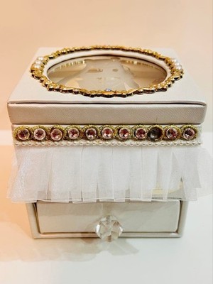 Sailor Moon USJ Tuxedo Mirage Music Box Rare Collectible Used Beads came off