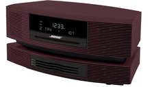 BOSE Wave Music System III w/Remote Multi-CD Changer Limited-Edition Burgundy