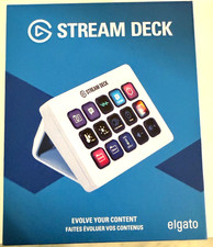 Elgato Stream Deck MK.2 White  Studio Controller, 15 macro keys, trigger actions
