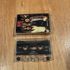 AC/DC - Highway To Hell CASSETTE TAPE 2003 US remaster metallica guns n roses