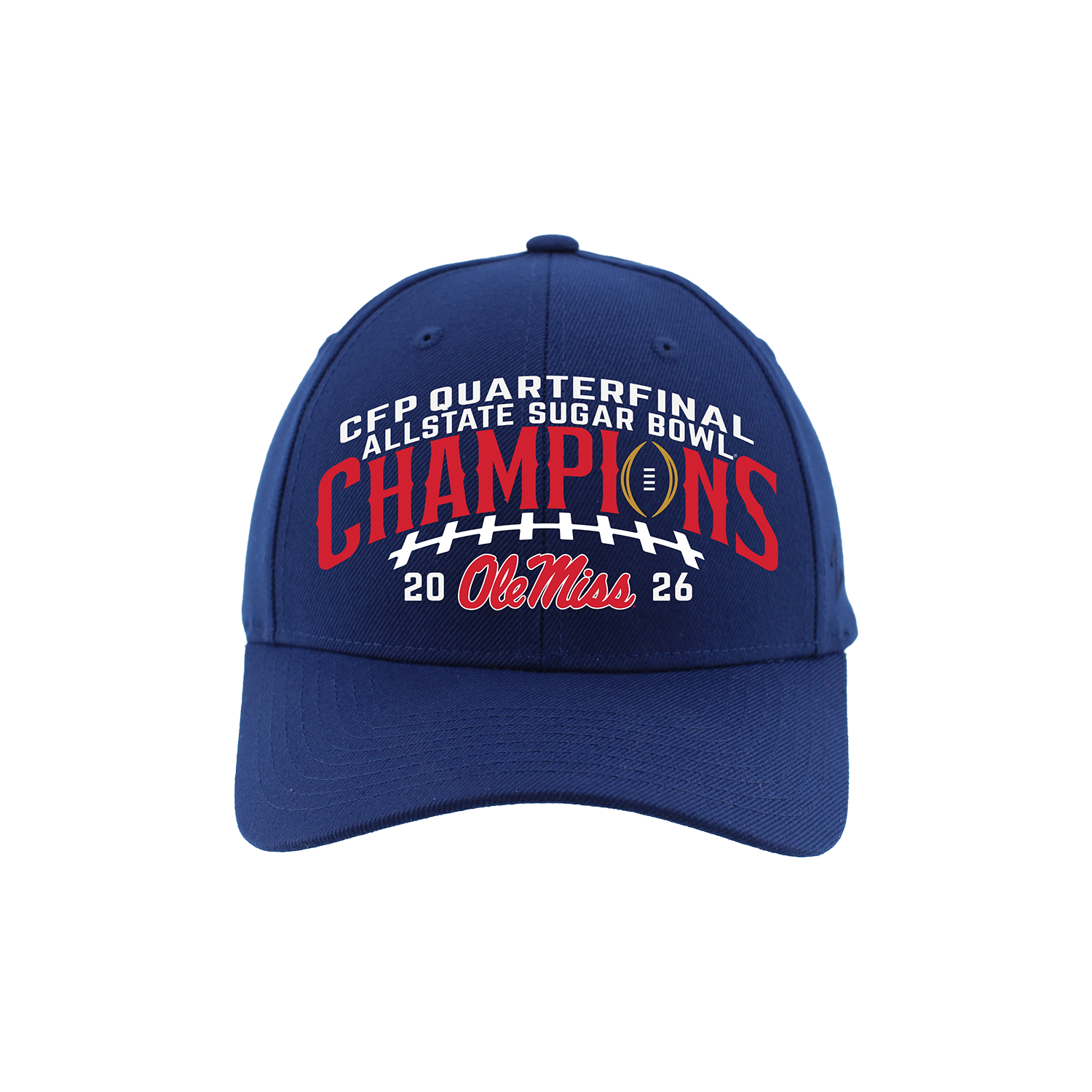 Ole Miss Rebel 2026 Sugar Bowl Champions Hat