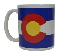 Rogue River Tactical Best Coffee Mug Colorado State Flag Novelty Cup Great Gi...