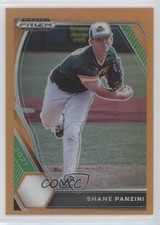 2021 Panini Prizm Draft Picks Neon Orange Prizm 34/50 Shane Panzini #PDP108 ni4