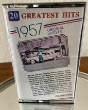 Greatest Hits 1957 Compilation Various Artists Cassette, Mar-1994, Deluxe Rare