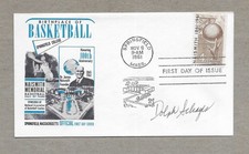 1961 Naismith Basketball Hall of Fame First Day Cover DOLPH SCHAYES Autograph