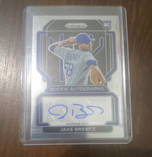 Panini Prizm 2022 Jake Brentz Rookie Autograph Kansas City Royals Insert #RA-BZ