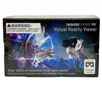Immersiverse VR Virtual Reality Viewer 3D TruLens by Blue Sky Wireless Fast Ship