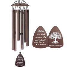 Memorial Wind Chimes for Outside, Sympathy Gift Loss