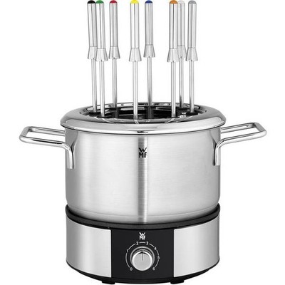 WMF 415130011 Lono Fondue 1400W 8 Fondue Forks, With Adjustment