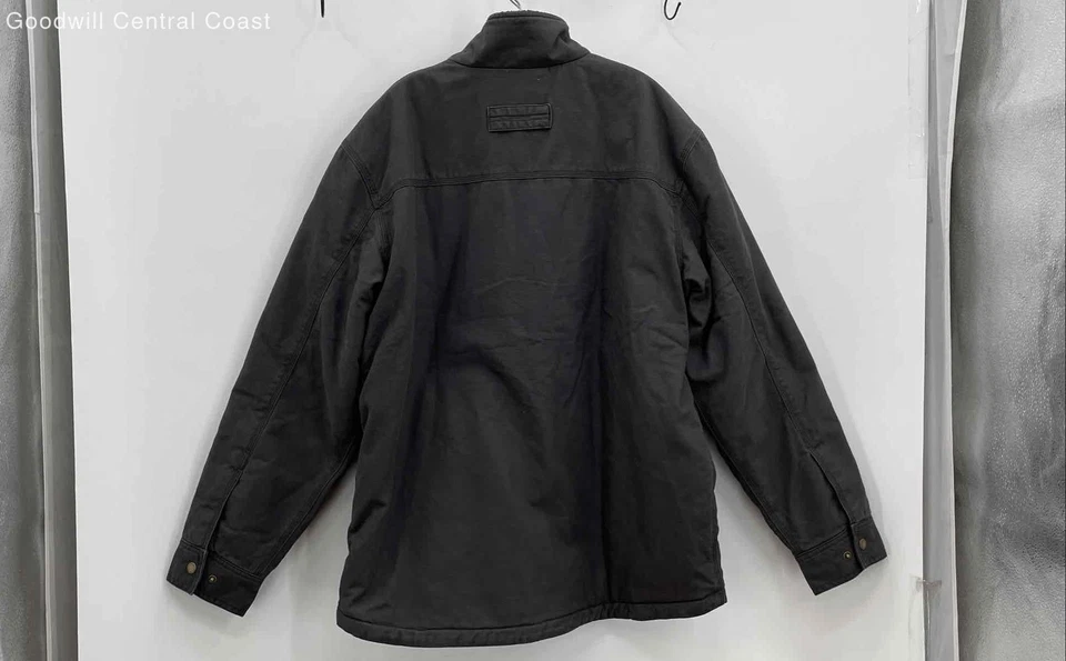 Dri Duck Men's Gray Zip Up Jacket - Size L - Image 2 of 4