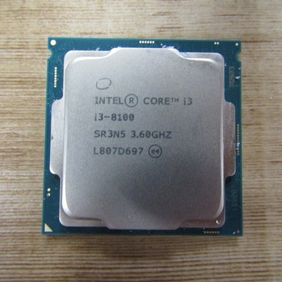 Intel Core i3-8100 SR3N5 3.60GHz Processor Computer CPU