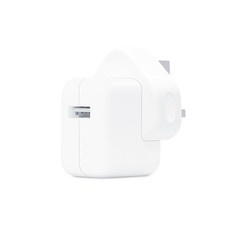 Image of GENUINE Apple 12W Power Adapter USB charger plug USB-A Iphone Ipad UK MGN03B/A