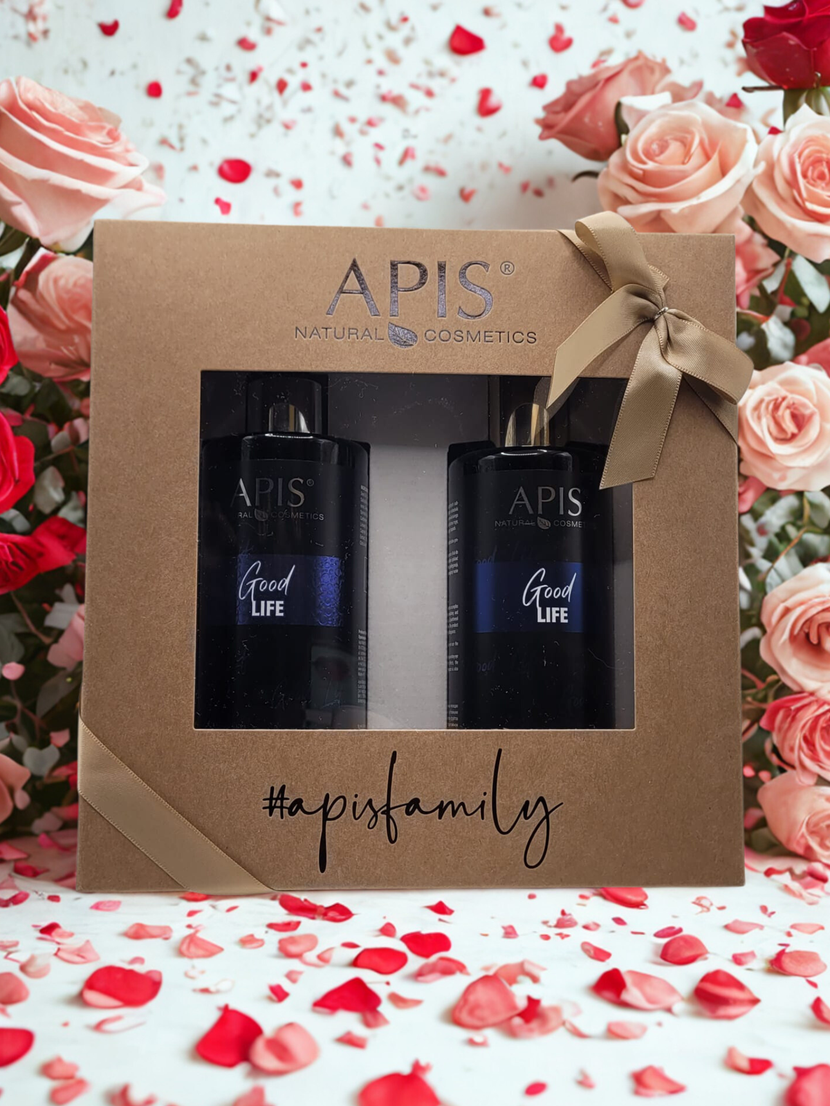 Apis Good Life Gift Set | Moisturising Balm 300 ml & Shower Gel 300 ml