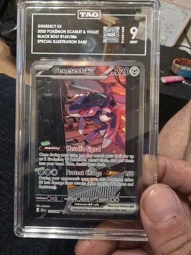 Genesect ex graded TAG 9 for sale on eBay