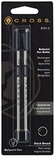Ballpoint Pen Refill Black Broad Smooth Writing