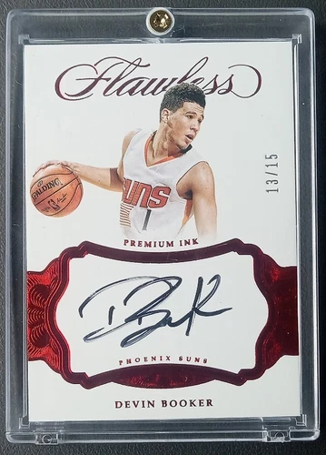 2016-17 Flawless Devin Booker #13/15 auto. All-Star Guard & 3 Point Champion 🔥