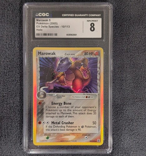 Marowak δ graded CGC 8 for sale on eBay