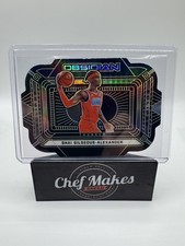 2022-23 Panini Obsidian Shai Gilgeous Alexander /10 Eclipse Electric Etch Yellow