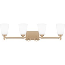 Bronze Gold Four Light Bath from the Esther Collection