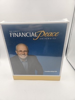 NEW Sealed Dave Ramsey Financial Peace University Leadership Kit 2012 FPU