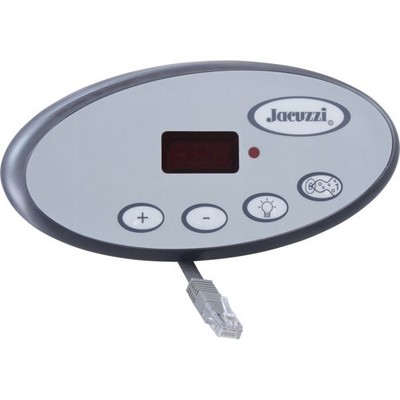 1Pc Jacuzzi/Sundance 2600-321 Topside, Jacuzzi J-300 LED Series, 4 Button,