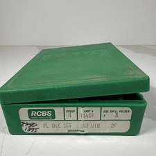 RCBS 243 Win Reloading die set Pre-owned 11401 Winchester 2 Die Reload*