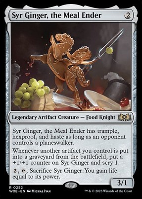 MTG Syr Ginger, the Meal Ender (252/515) Wilds of Eldraine LP