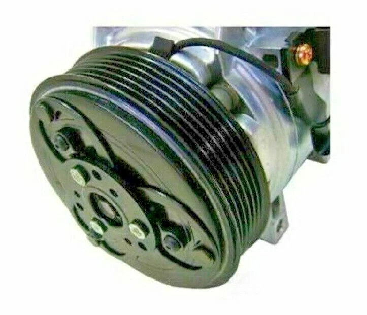 Compresor de aire acondicionado con embrague BEHR HELLA SERVICE OEM 351133951 8FK351133951 Foto 3 de 4