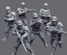 Star Wars Legion Stormtroopers EXPANSION Proxy Models 3d Printed