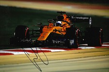 Carlos Sainz Jr. "McLaren Racing 2019" autograph signed 20x30 cm picture