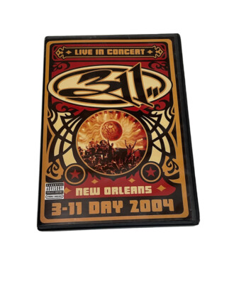 Dvd 311 Live In Concert New Orleans 3-11 Day 2004 Zomba 2 Discs