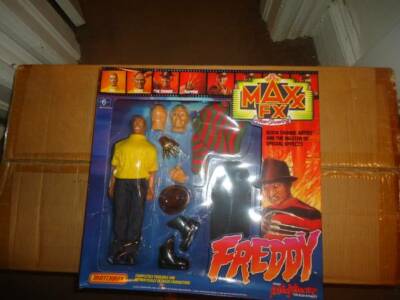 1989年MATCHBOX製の、フレディフィギュア　希少。 1989 Maxx FX Freddy Krueger Figure Nightmare on Elm Street 5300