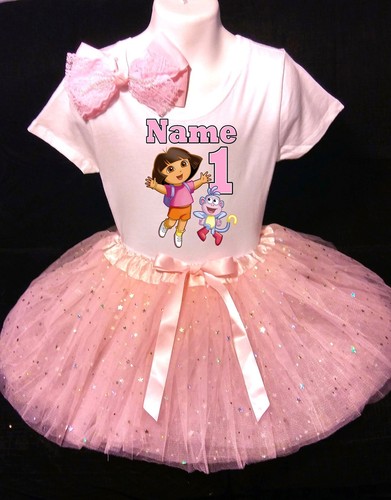 Dora Party --With NAME-- 1st Birthday 