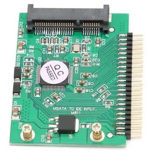 PCIE MSATA SSD To 44 Pin IDE Hard Disk Converter Reader Computer Accessories - Photo 5/9