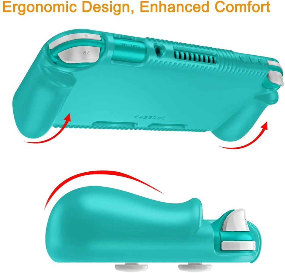 Funda de silicona suave a prueba de golpes con agarre para Nintendo Switch Lite Foto 4 de 4