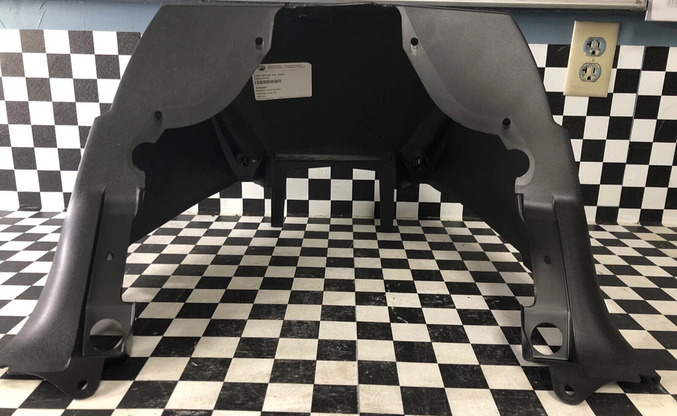 2003-2009 Ski-Doo MXZ GTX GSX Renegade 600 800 Black Front Bottom Pan Rev EMP - Image 4 of 4