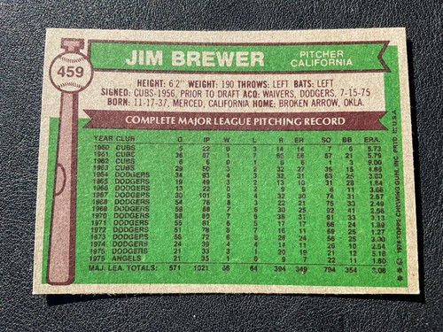 1976 TOPPS BASEBALL SERIES 405-532 PICK CARDS YOU WANT #### - Picture 187 of 387